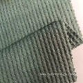 brushed ribbed stretch knit fabric